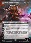 Garruk, Veiled Butcher 303 (Reality Fracture)  - Borderless Foil