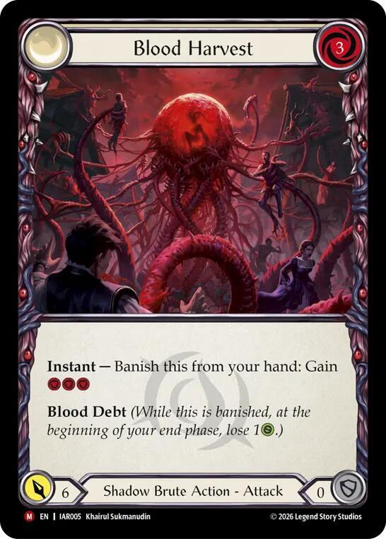 Blood Harvest IAR005 (Usurp the Shadow Throne) 