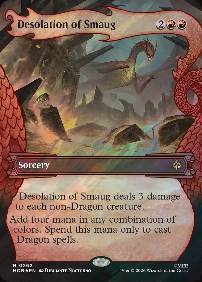Desolation of Smaug 262 (The Hobbit)  - Showcase Surge Foil
