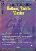 Gollum, Riddle Master 277 (The Hobbit)  - Borderless Surge Foil