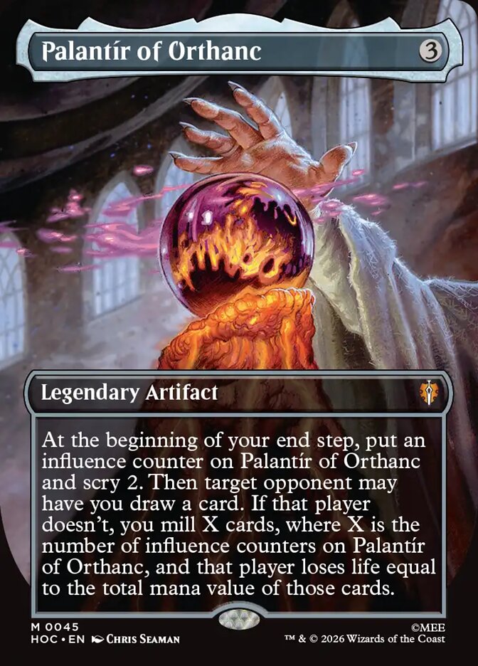 Palantír of Orthanc 45 (The Hobbit: Eternal-Legal)  - Borderless
