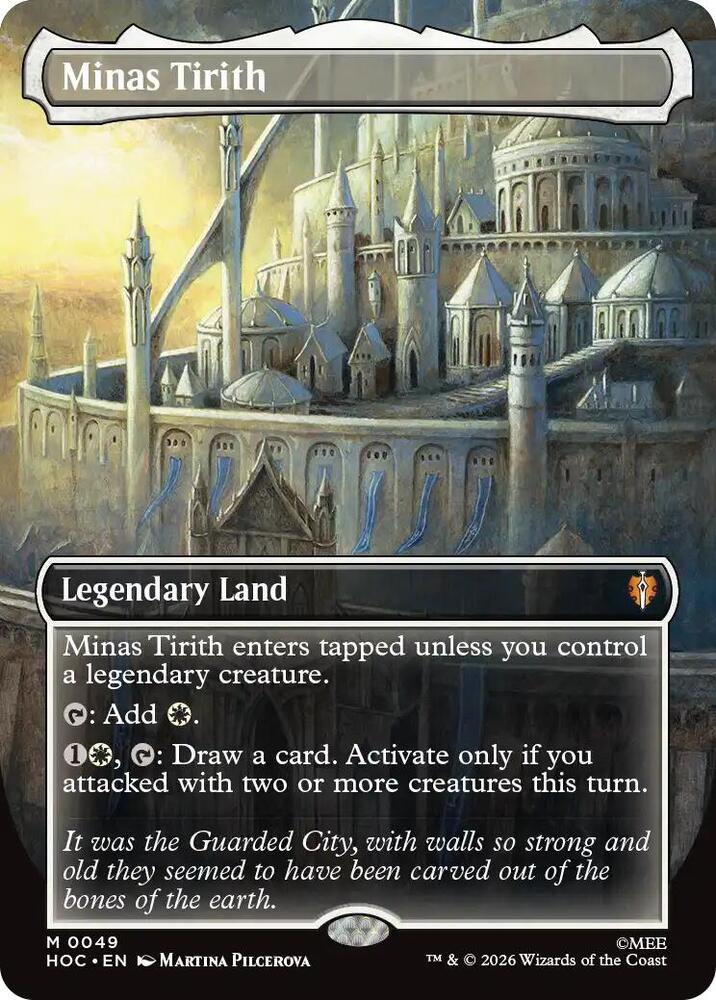 Minas Tirith 49 (The Hobbit: Eternal-Legal)  - Borderless Foil