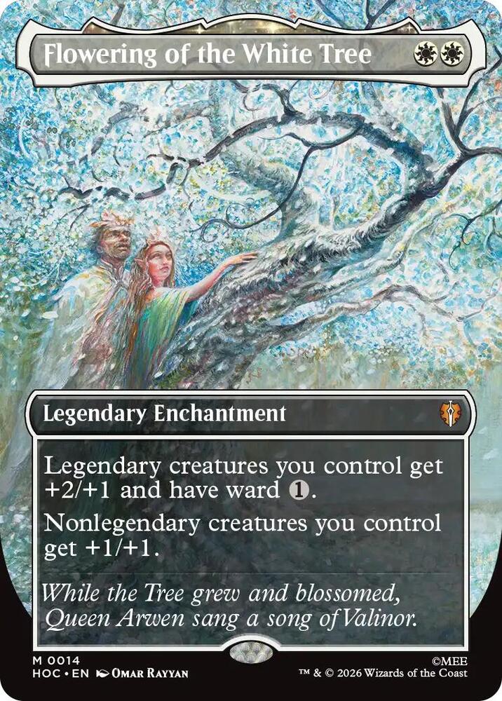 Flowering of the White Tree 14 (The Hobbit: Eternal-Legal)  - Borderless