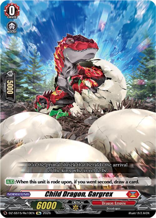 Child Dragon Gargrex DZ-SS15/Re10EN (DZ-SS15: The Legendary Vanguards) 