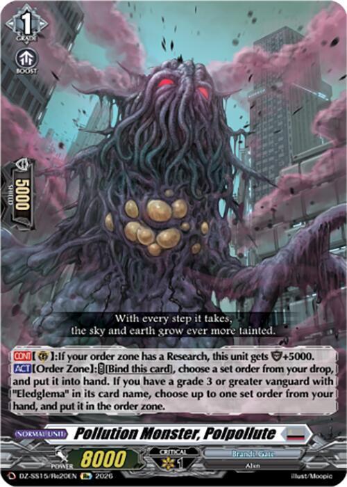 Pollution Monster Polpollute DZ-SS15/Re20EN (DZ-SS15: The Legendary Vanguards) 