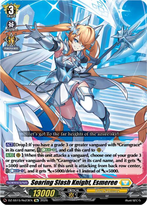 Soaring Slash Knight Esmeree DZ-SS15/Re23EN (DZ-SS15: The Legendary Vanguards) 
