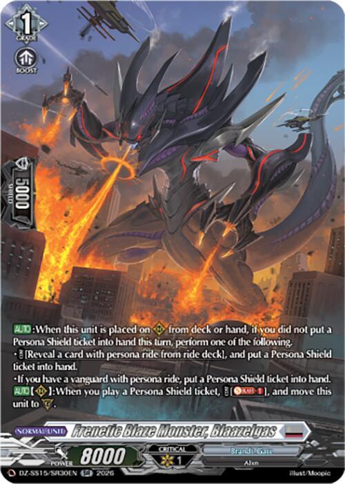 Frenetic Blaze Monster Blaazelgas SR DZ-SS15/SR30EN (DZ-SS15: The Legendary Vanguards) 