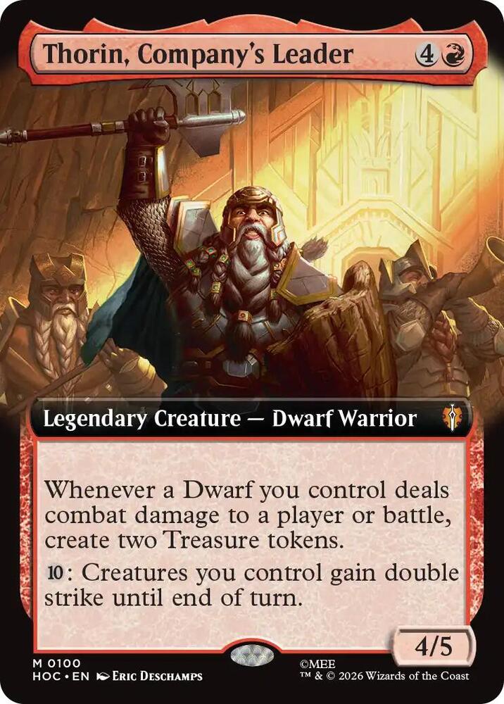 Thorin, Company's Leader 100 (The Hobbit: Eternal-Legal)  - Extended Art