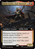 Great Goblin, Foul-Hearted 105 (The Hobbit: Eternal-Legal)  - Extended Art