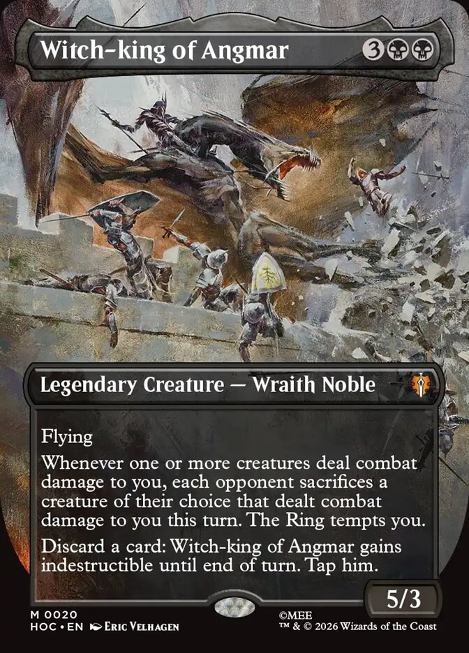 Witch-king of Angmar 20 (The Hobbit: Eternal-Legal)  - Borderless Foil
