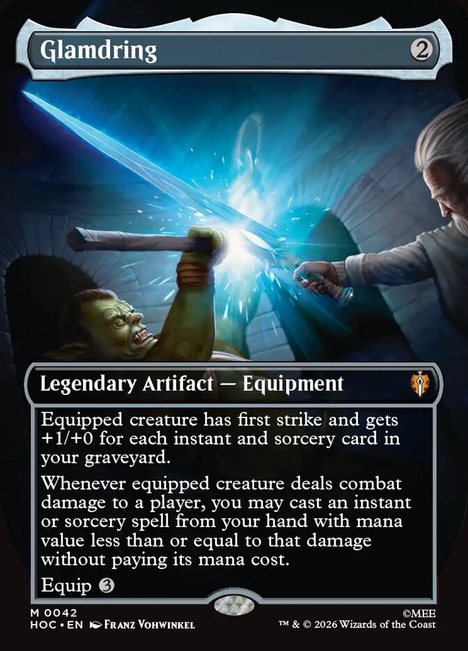 Glamdring 42 (The Hobbit: Eternal-Legal)  - Borderless
