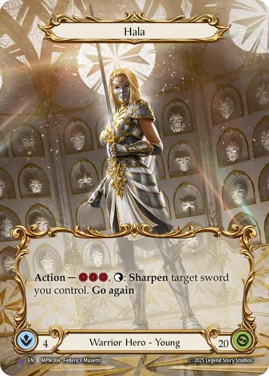 Hala Marvel MPW004 (Mastery Pack Warrior)  - Cold Foil
