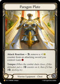 Paragon Plate MPW009 (Mastery Pack Warrior)  - Cold Foil