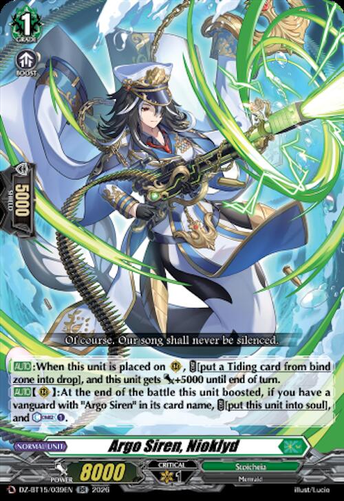 Argo Siren Nioklyd DZ-BT15/039EN (DZ-BT15: Strike of Illusionary Shadows) 