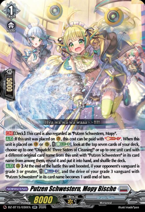 Putzen Schwestern Mopy Bische DZ-BT15/030EN (DZ-BT15: Strike of Illusionary Shadows) 