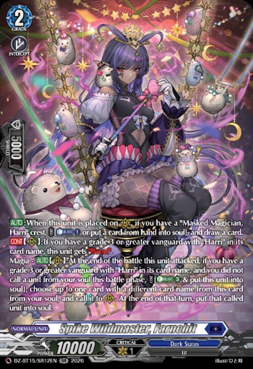 Spike Wildmaster Farnchit SR DZ-BT15/SR12EN (DZ-BT15: Strike of Illusionary Shadows) 
