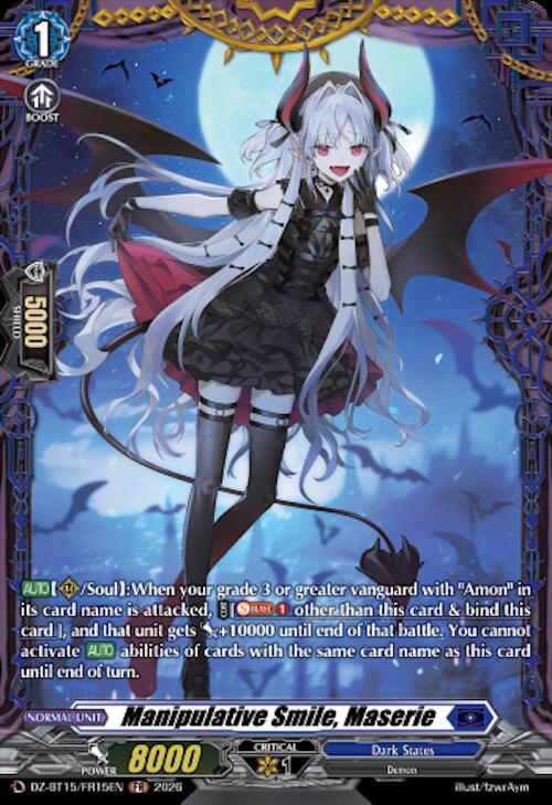 Manipulative Smile Maserie FR DZ-BT15/FR15EN (DZ-BT15: Strike of Illusionary Shadows) 
