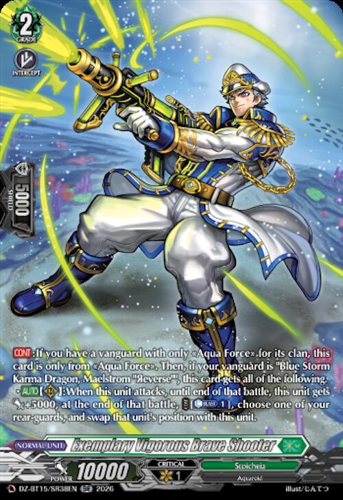 Exemplary Vigorous Brave Shooter SR DZ-BT15/SR38EN (DZ-BT15: Strike of Illusionary Shadows) 