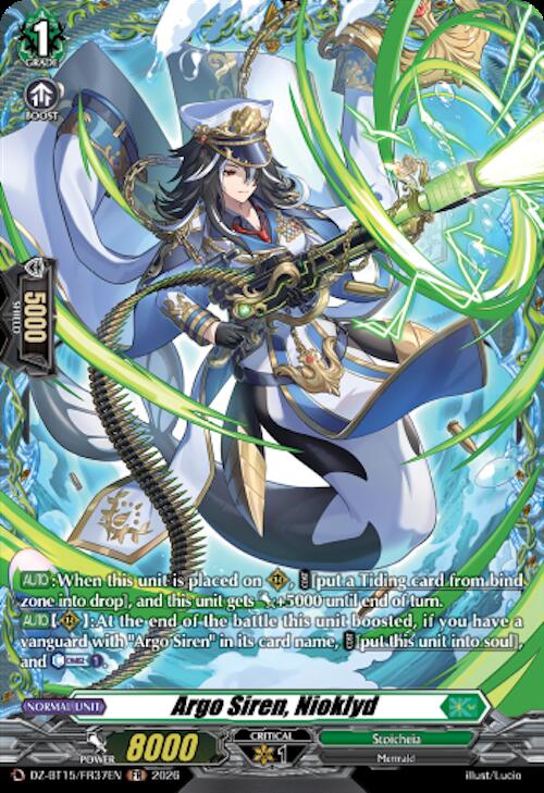 Argo Siren Nioklyd FR DZ-BT15/FR37EN (DZ-BT15: Strike of Illusionary Shadows) 
