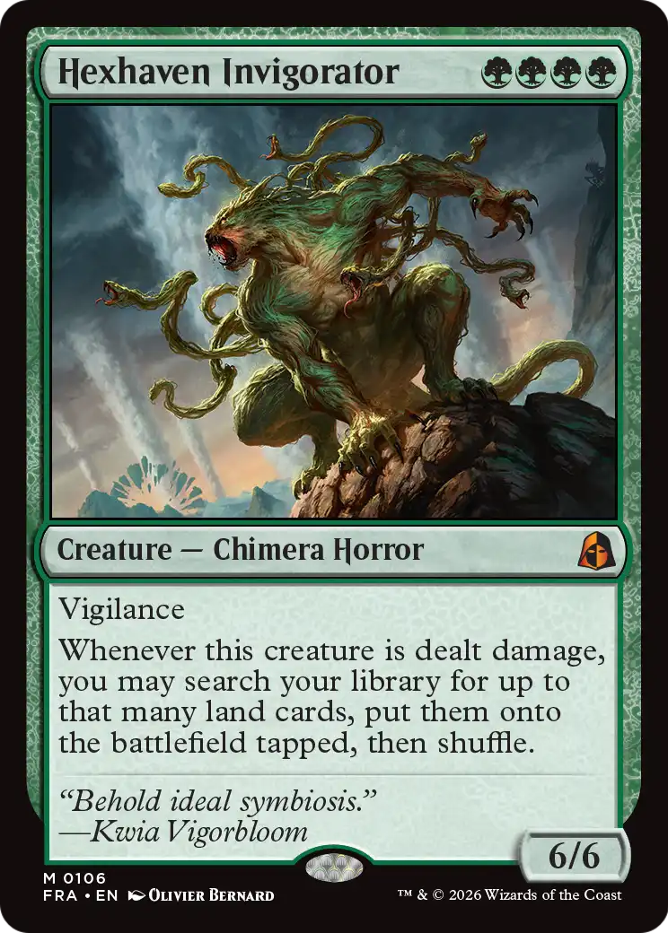 Hexhaven Invigorator 106 (Reality Fracture)  - Foil