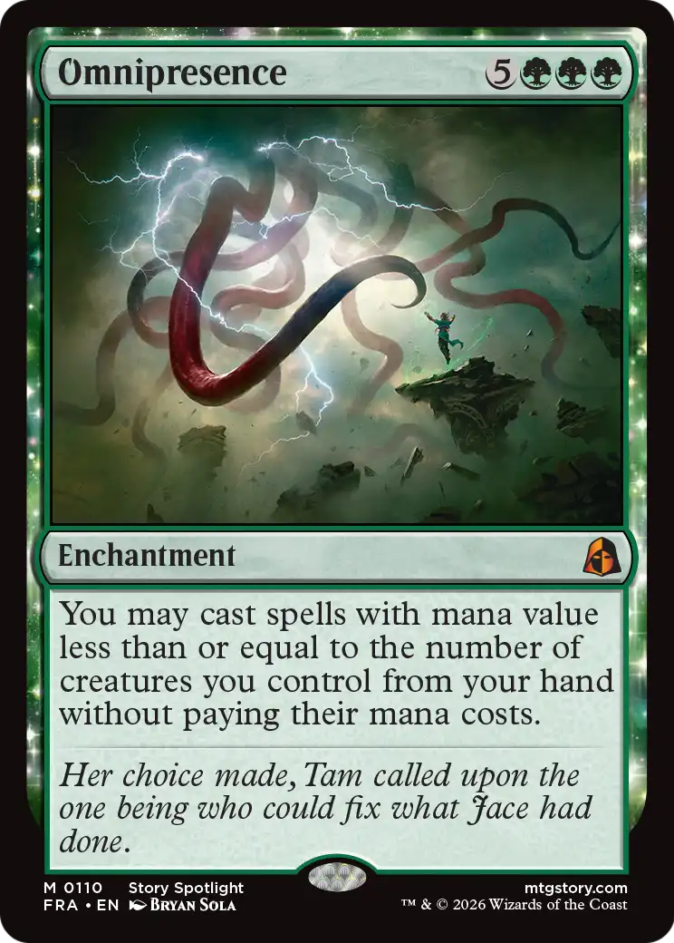 Omnipresence 110 (Reality Fracture)  - Foil