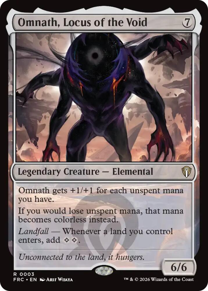 Omnath, Locus of the Void 3 (Commander: Reality Fracture) 
