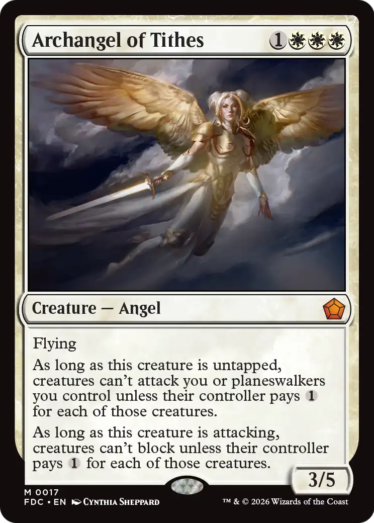 Archangel of Tithes 17 (Commander: Foundations) 