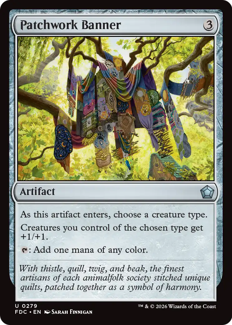 Patchwork Banner 279 (Commander: Foundations) 
