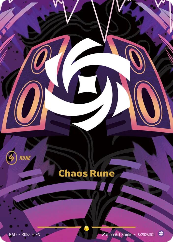 Chaos Rune (AA) R05a (Radiance)  - Foil
