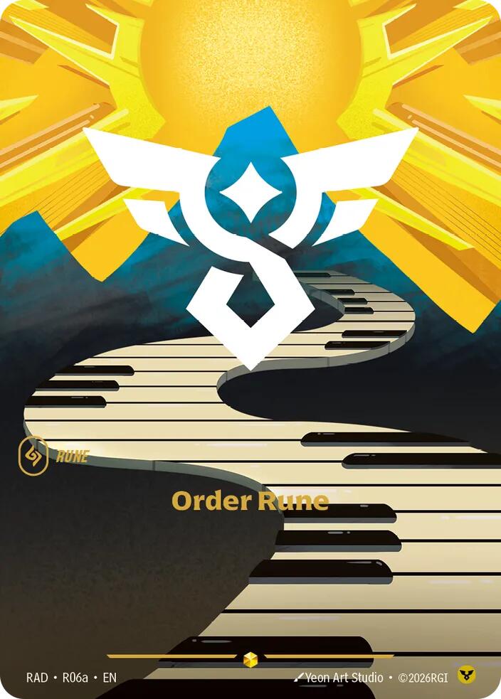 Order Rune (AA) R06a (Radiance)  - Foil