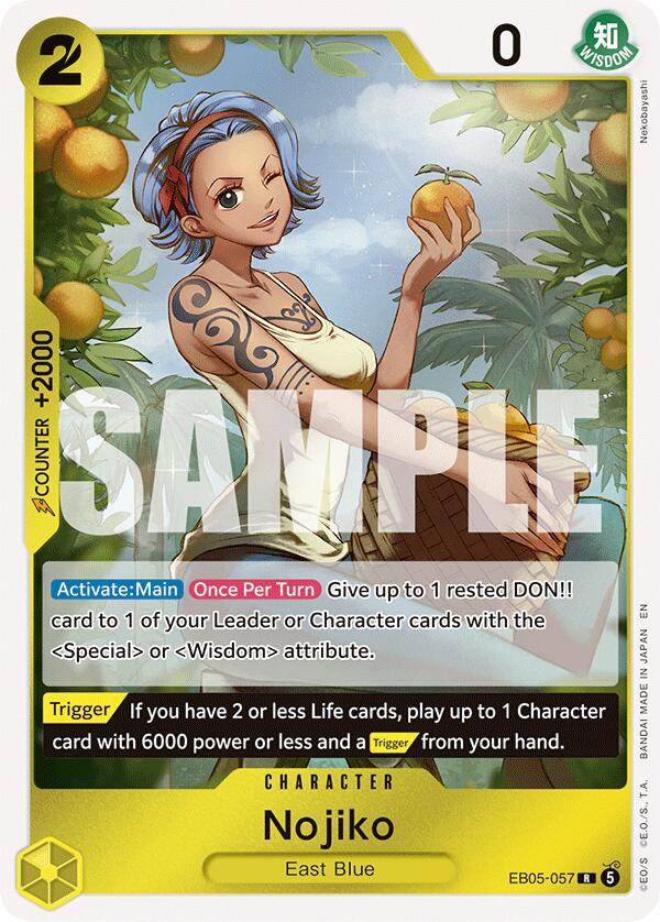 Nojiko EB05-057 (Extra Booster: One Piece Heroines Edition Vol. 2)  - Foil