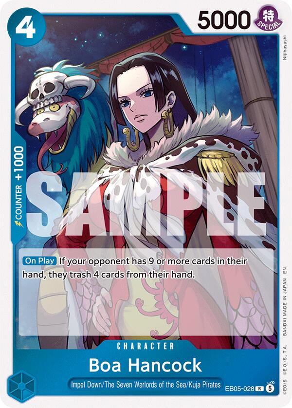Boa Hancock EB05-028 (Extra Booster: One Piece Heroines Edition Vol. 2)  - Foil