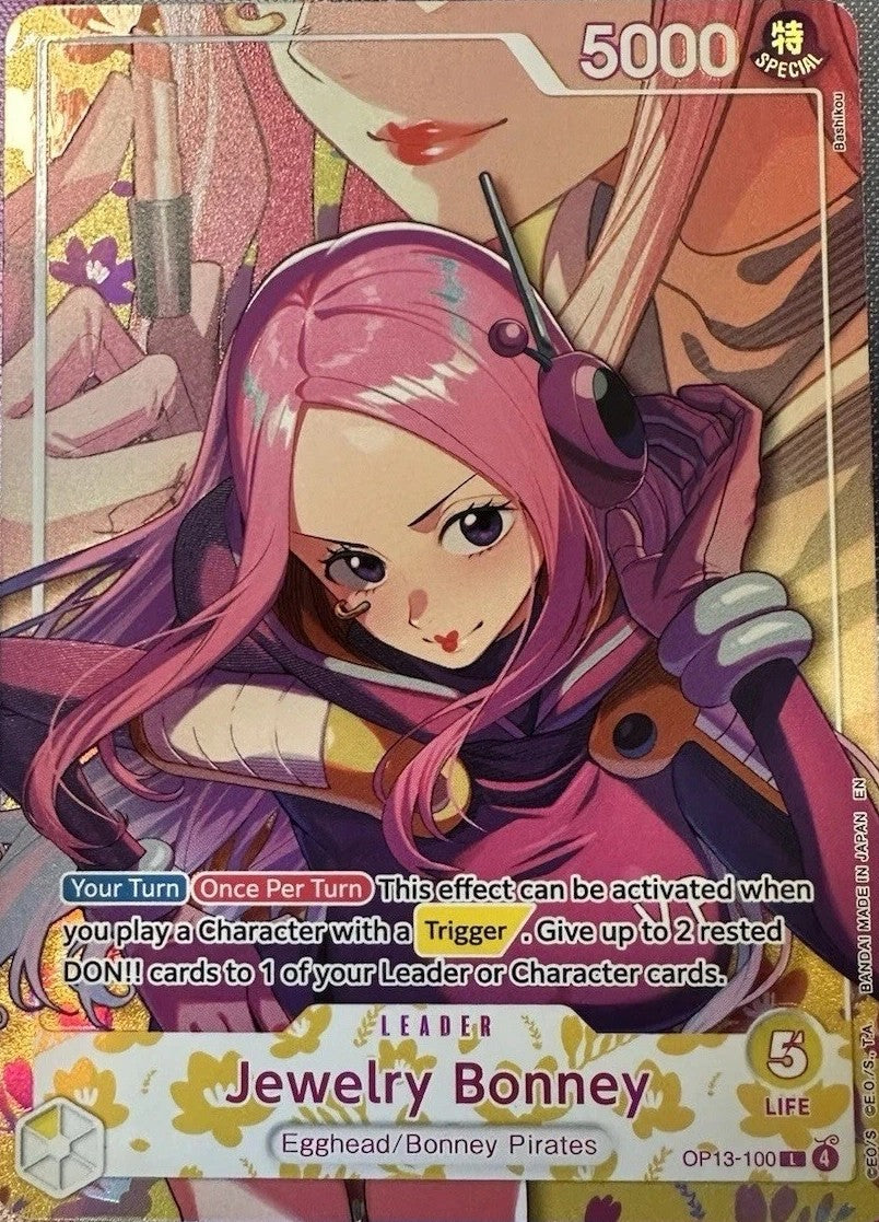 Jewelry Bonney OP13-100 (Extra Booster: One Piece Heroines Edition Vol. 2)  - Alternate Art Foil
