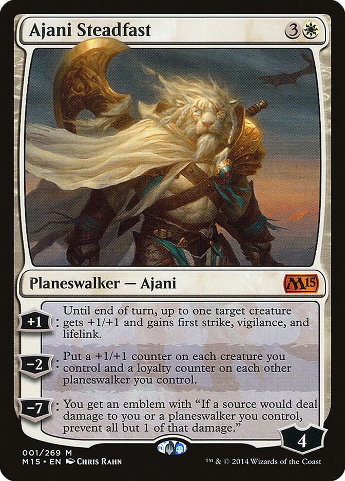 Ajani Steadfast 1 (Magic 2015 (M15)) 