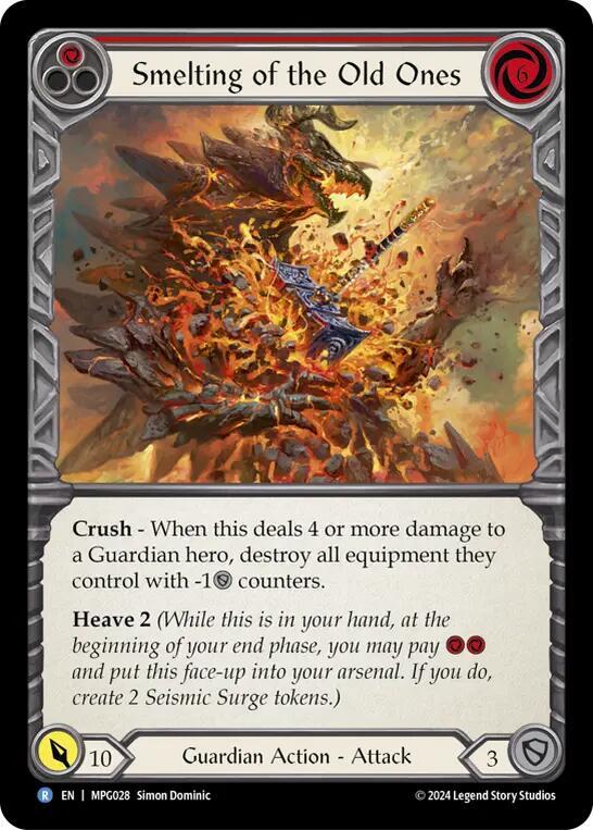 Smelting of the Old Ones (Mastery Pack Guardian)  - Rainbow Foil