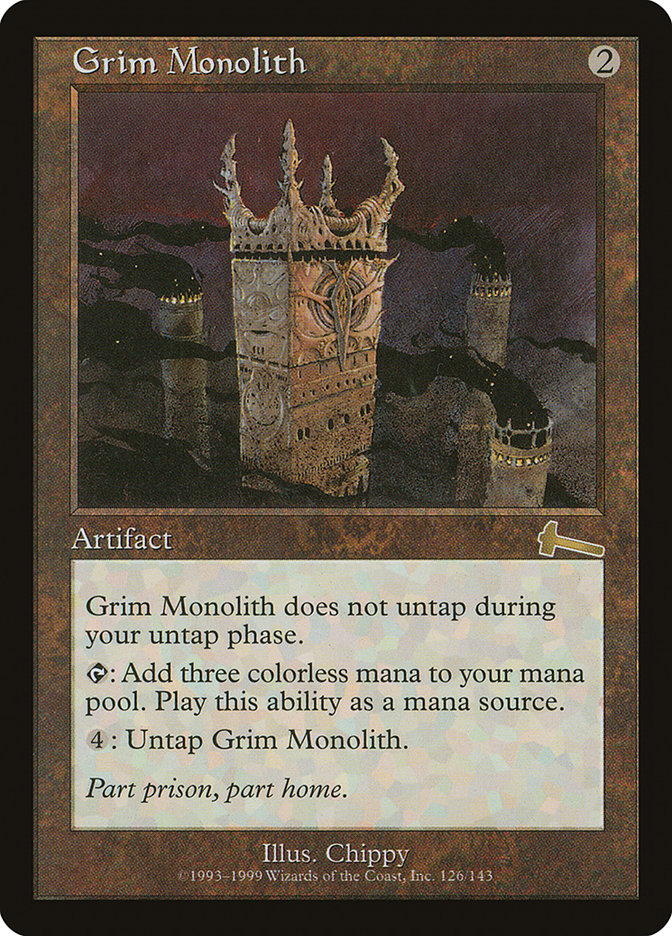 Grim Monolith (Urza's Legacy) 