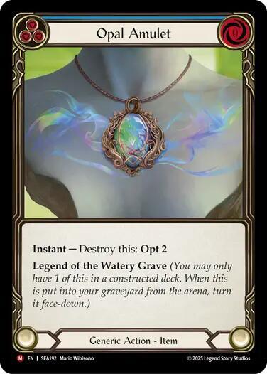 Opal Amulet (High Seas) 