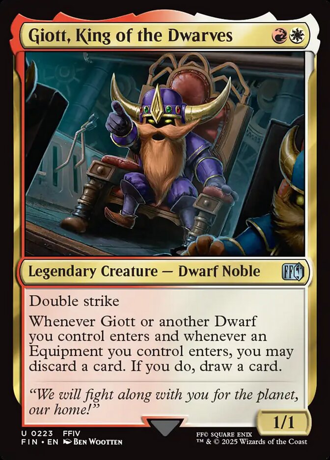 Giott, King of the Dwarves (FINAL FANTASY)  - undefined