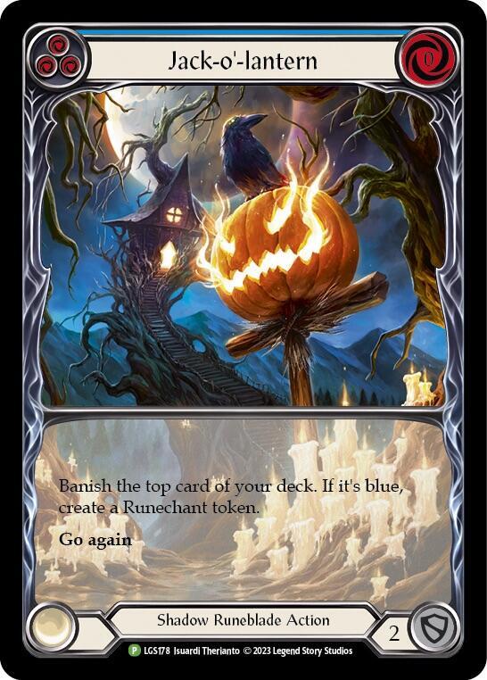 Jack o lantern Blue LGS178 LGS178 (Flesh and Blood: Promo Cards) 