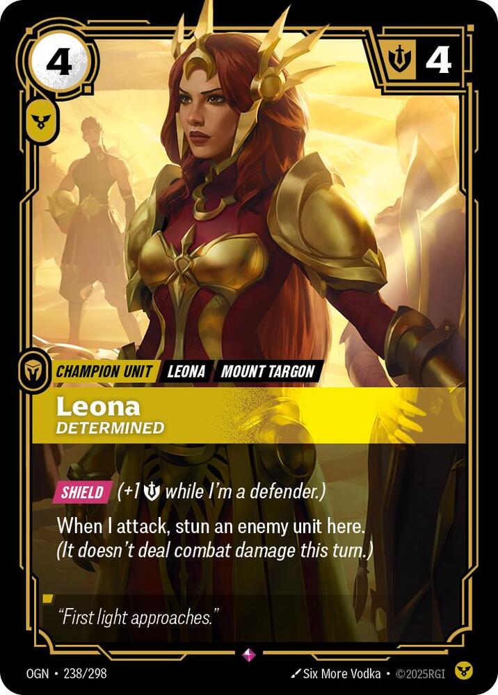 Leona Determined (Origins)  - Foil