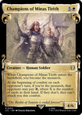 Champions of Minas Tirith Showcase Scrolls 412 (Commander: The Lord of the Rings: Tales of Middle-earth)  - Showcase Scroll Foil