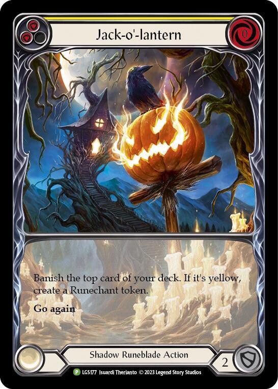Jack o lantern Yellow LGS177 LGS177 (Flesh and Blood: Promo Cards) 