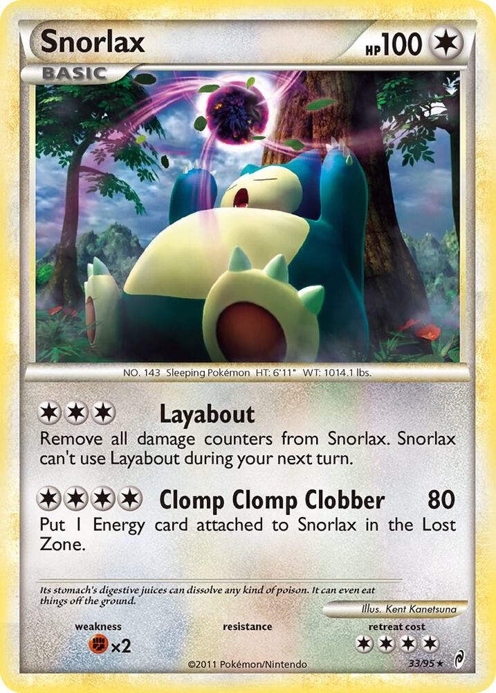 Snorlax 33/95 (Call of Legends) 