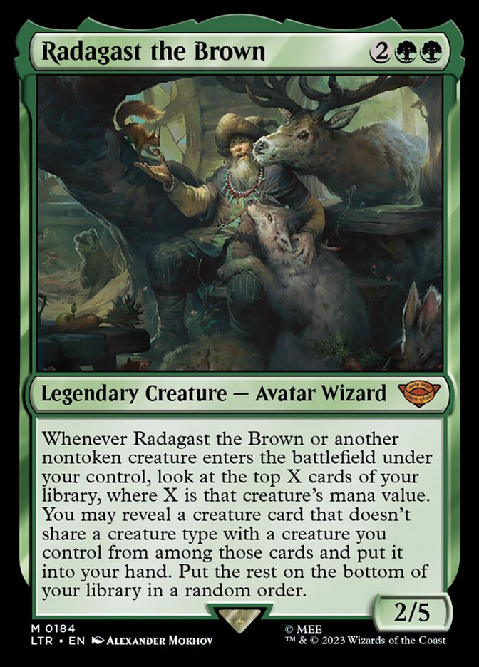 Radagast the Brown (Universes Beyond: The Lord of the Rings: Tales of Middle-earth) 