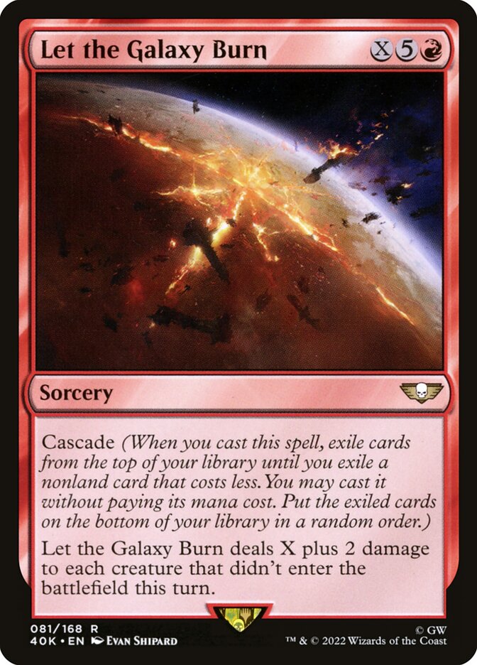 Let the Galaxy Burn (Universes Beyond: Warhammer 40,000) 