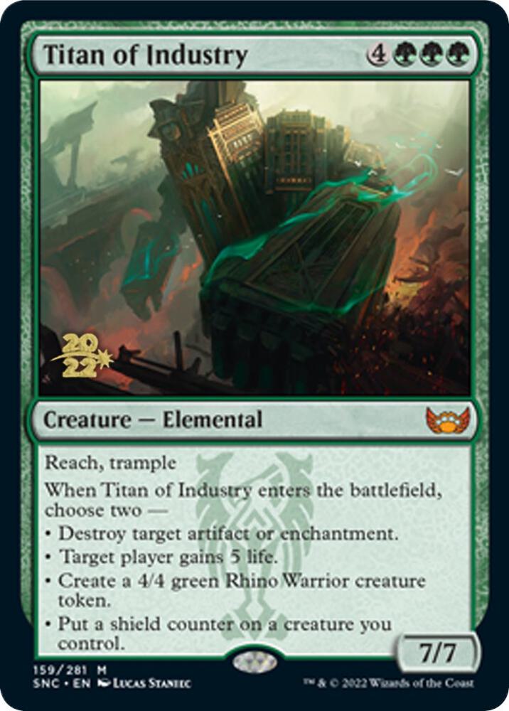 Titan of Industry (Prerelease Cards)  - undefined