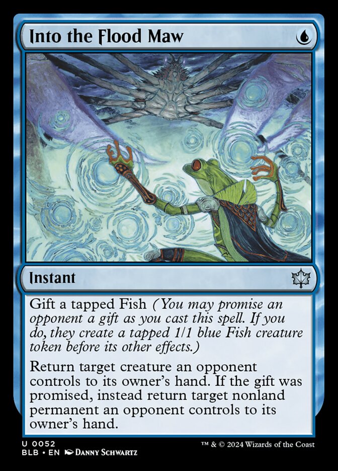 Into the Flood Maw (Bloomburrow)  - undefined
