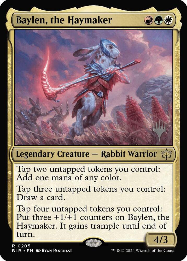 Baylen the Haymaker (Promo Pack: Bloomburrow) 