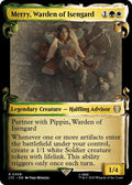 Merry Warden of Isengard Showcase Scrolls 468 (Commander: The Lord of the Rings: Tales of Middle-earth)  - Showcase Scroll Foil