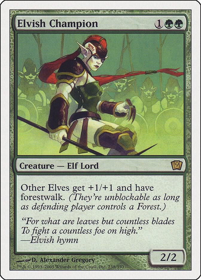 Elvish Champion (9th Edition) 